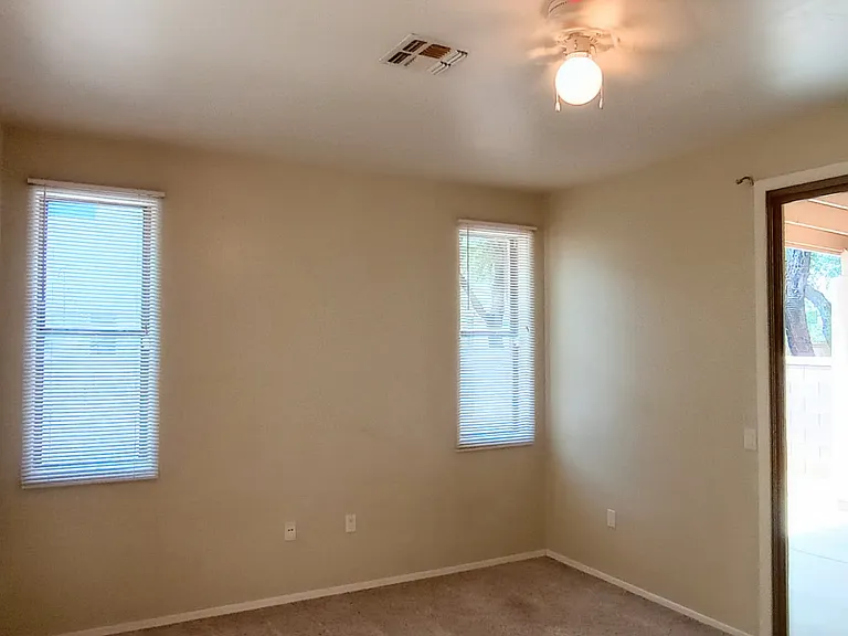 Oversized Primary suite with ensuite and access to the back patio