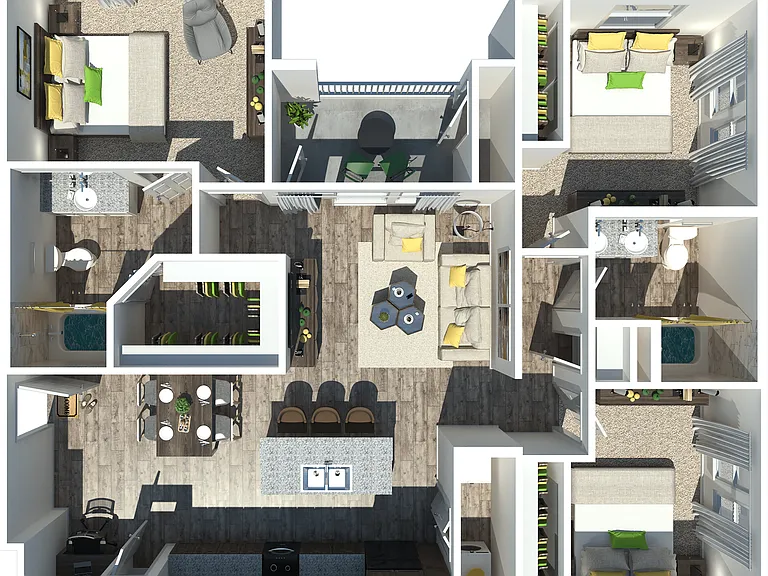 Smart Living on Cullen Apartment Homes — Photo 13