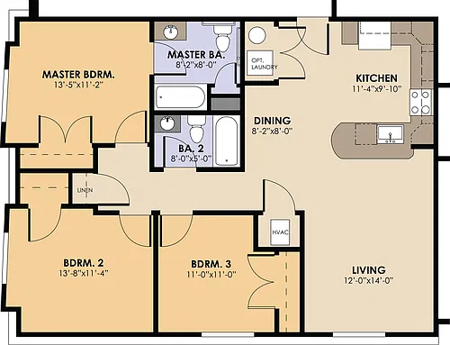 Floor plan C1