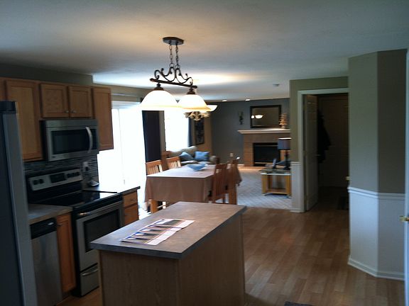 Kitchen into Family room