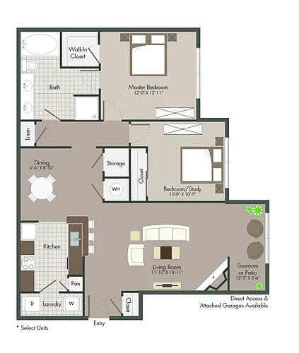 Floor plan B1