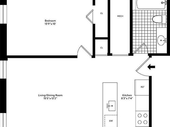 2nd image of 364 Lafayette Ave #3B