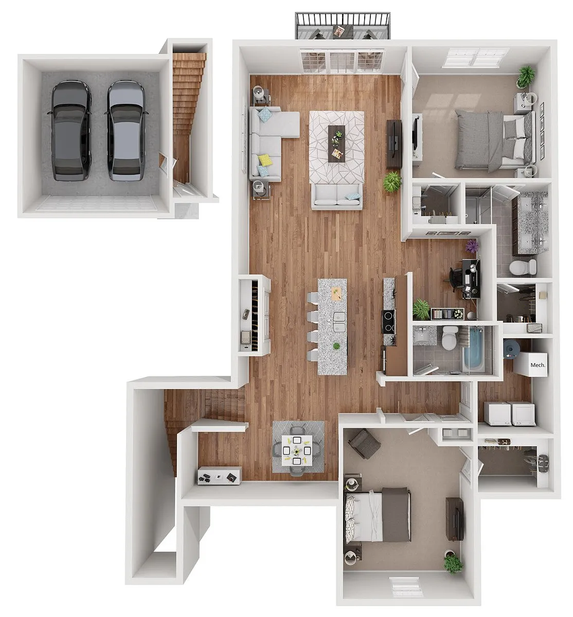 Floor plan The Franklin
