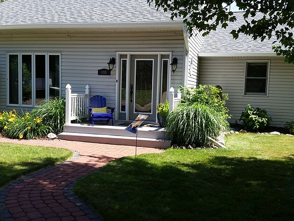 Inviting front porch
