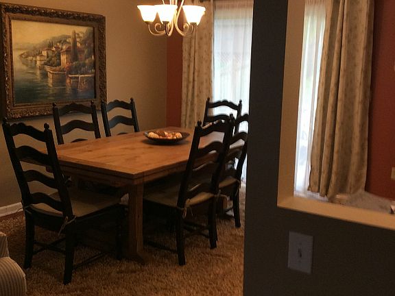 Dining Room opens to deck