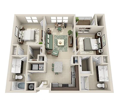 Floor plan Charleston