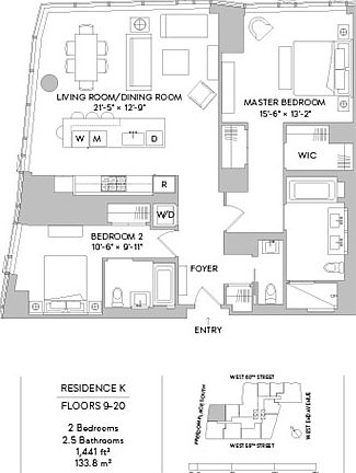2nd image of 1 W End Ave #14K