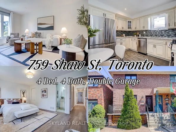 759 Shaw St, Toronto, ON M6G 3L9
