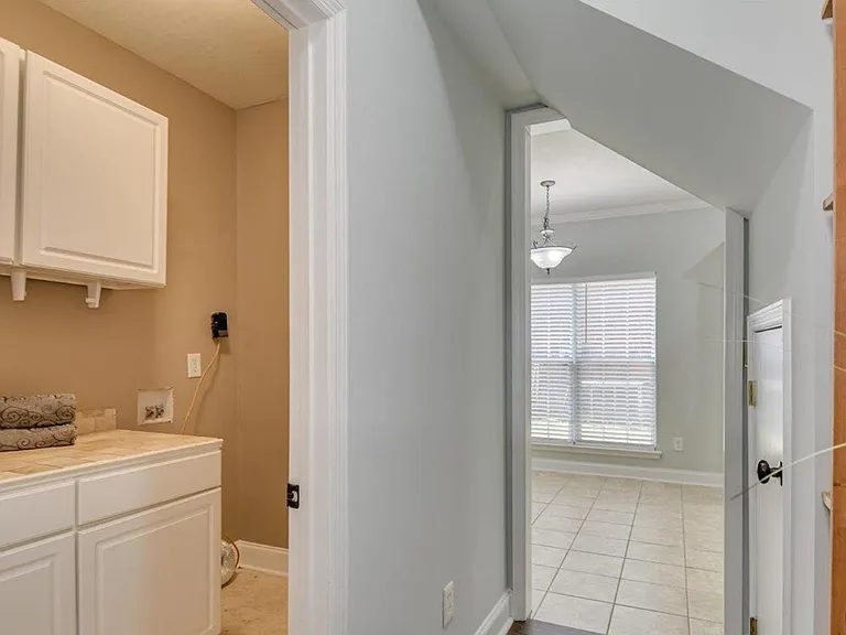 laundry room on the main floor