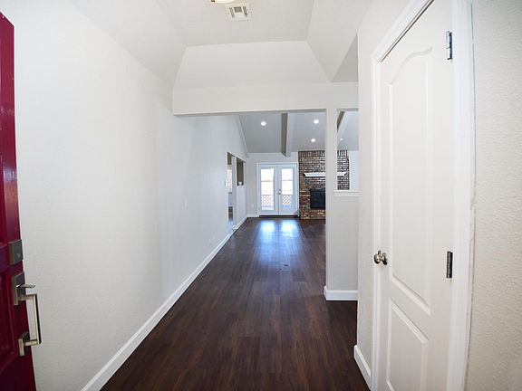 Entry way to living room