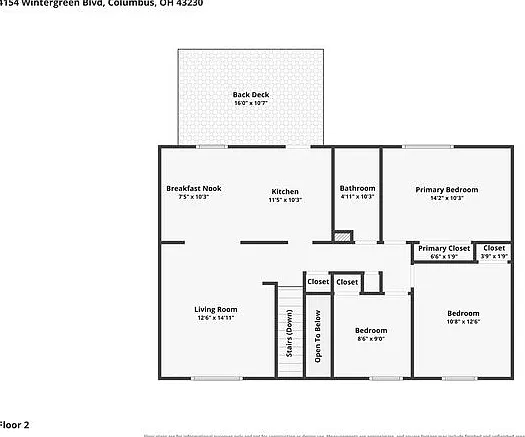 4 bed, 2.0 bath, 1541 sqft, $2,295 — Photo 3