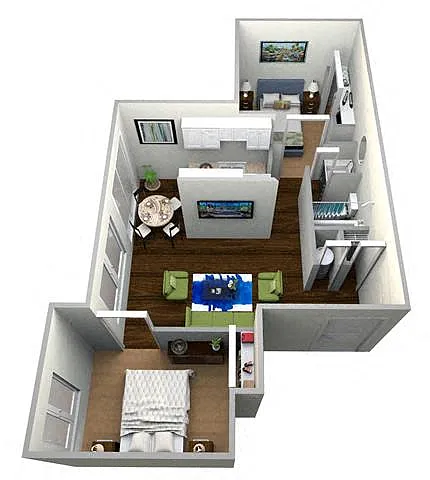 Floor plan B1