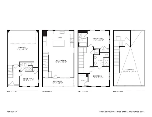 Floor plan 3B