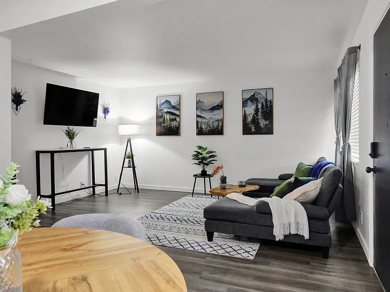 2 bedroom unit; large size