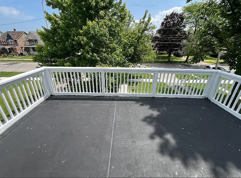Large,Private Upper Balcony off of Master Bedroom