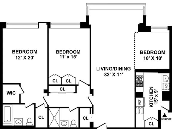 2nd image of 40 E 78th St #12F