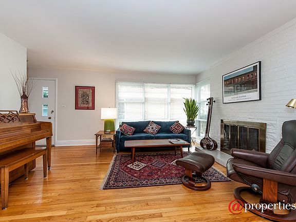 Living Room with Fireplace