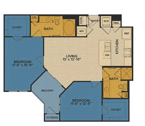 Floor plan B1