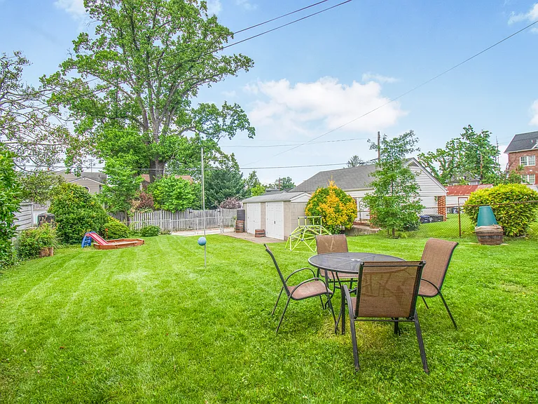 Back yard taken from south east corner.