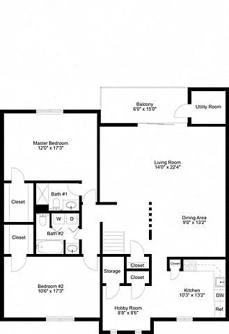 Floor plan The Sheridan