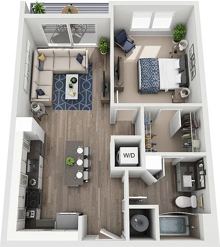Floor plan A1g