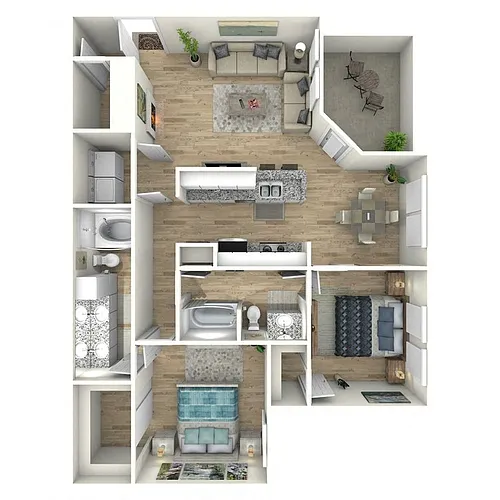 Floor plan The Trimaran