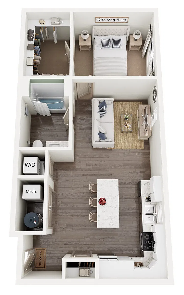 Floor plan A6