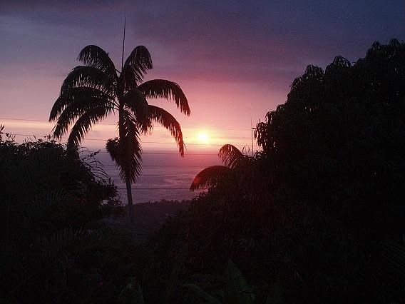 view from lanai