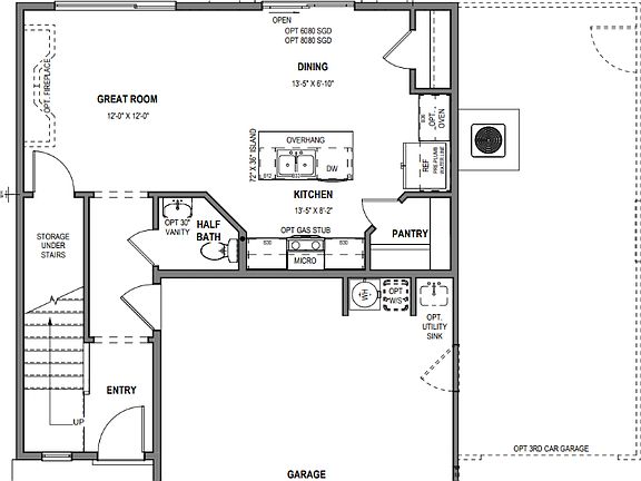 Main Level - Slab on Grade