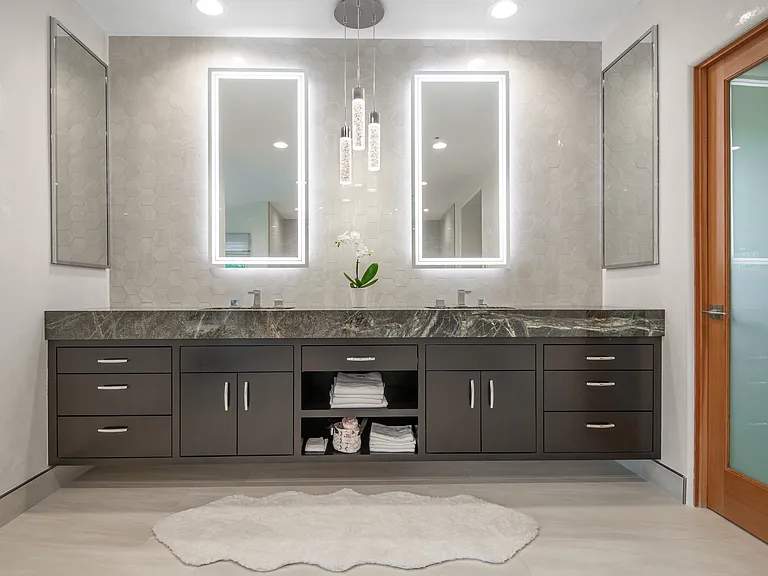 Primary Bath Dual Vanity