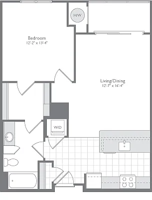 Floor plan A1D