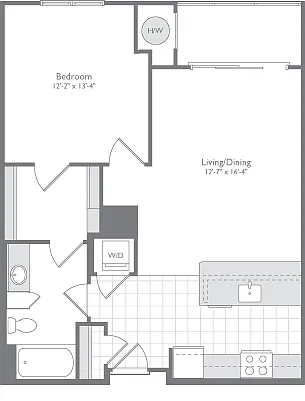 Floor plan A1D
