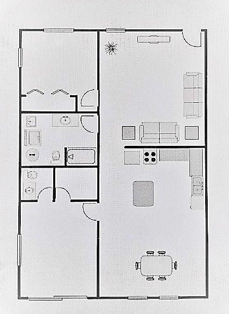 floor plan 1150 sq ft