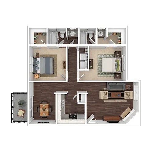 Floor plan The Colorado