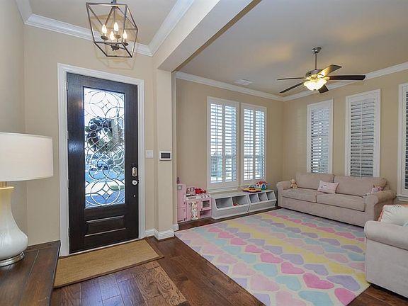 Study being used as a play room - large room holds lots of furniture and plenty of space to play.