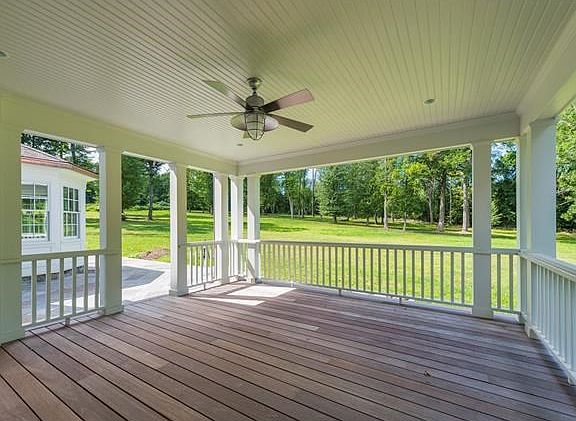 Covered Rear Porch