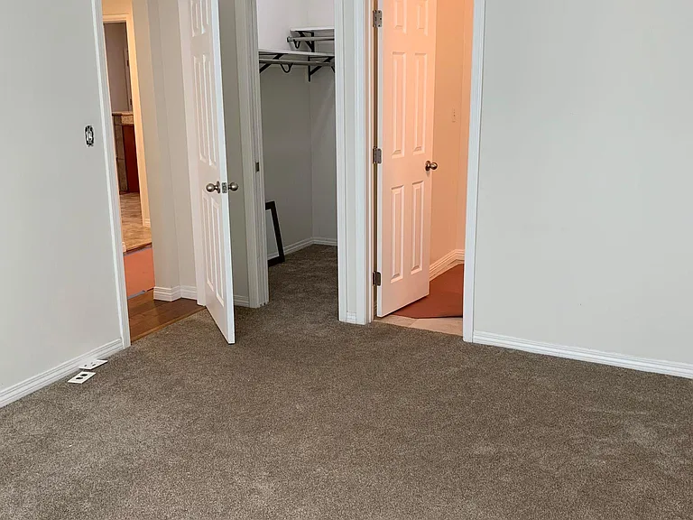 largest bedroom 11x15 toward doorway & jack & jill bath & walk in closet