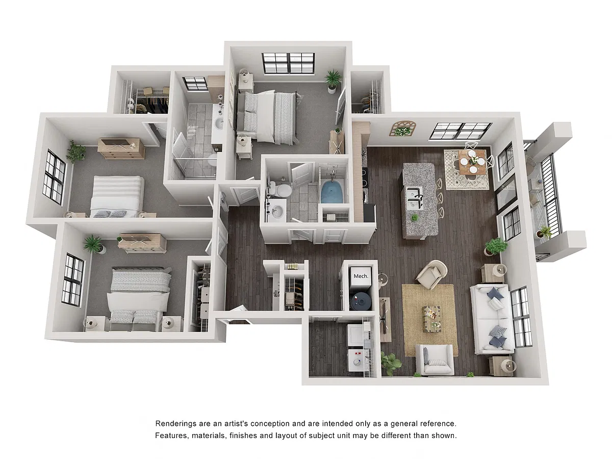 Floor plan C1