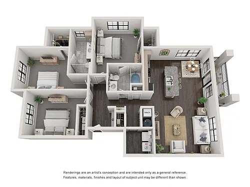 Floor plan C1HC