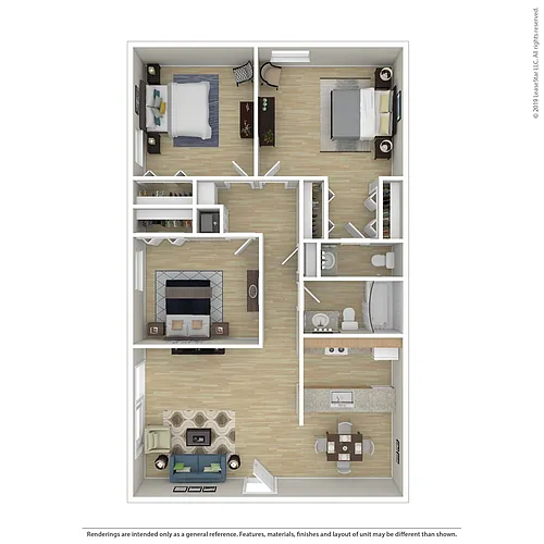Floor plan The Surrealist