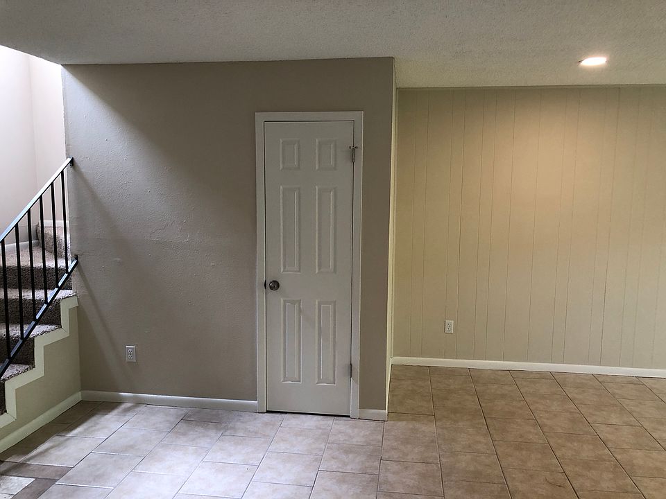 First Floor Living Area with storage closet.