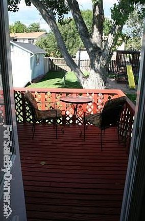 Back Yard Deck
						:
						Back door opens from the kitchen to a newly painted and updated back yard deck.