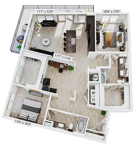 Floor plan B5
