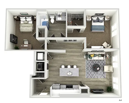 Floor plan A4