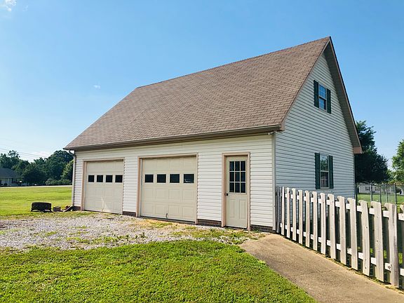 Two story two car garage!