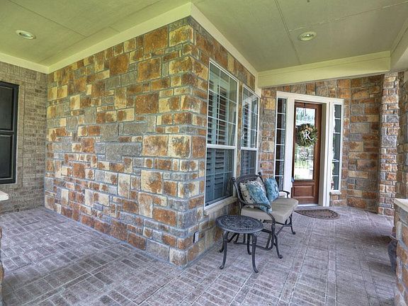 Covered front patio