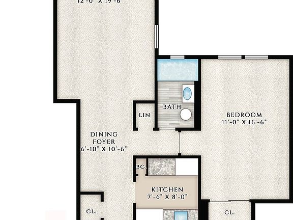 2nd image of 30-91 Crescent St #3L