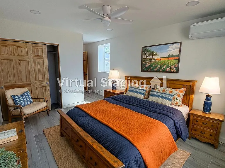 staged bedroom