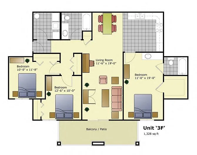 Floor plan 3F