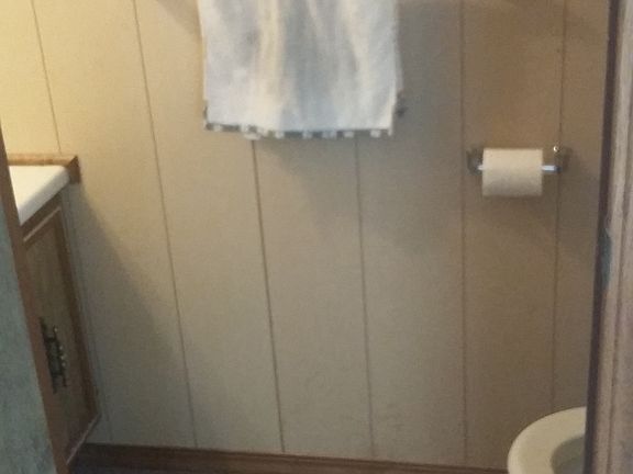 Half bath in front bedroom